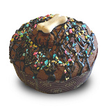 Barking Bakery Sparkling Carob Drizzle Lines Pawty Cake