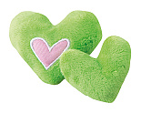 Rogz Catnip Hearts lime 2 st