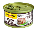 GimDog hondenvoer Little Darling Pure Delight kip/rund 85 gr