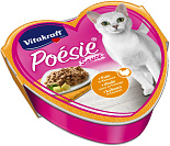 Vitakraft kattenvoer Poésie Sauce kalkoen in kaassaus 85 gr