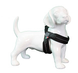 Tre Ponti hondentuig mesh Fibbia Reflective zwart