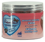 Renske gezonde beloning mini hartjes zalm 100 gr