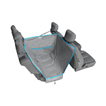 Kurgo Autodeken Heather Half Hammock Charcoal Grey