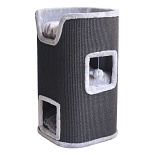 Krabtoren 2 Gaats Zwart/Grijs 75 cm