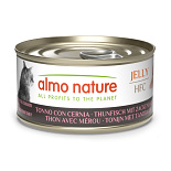 Almo Nature HFC Jelly Tonijn met Tandbaars 70 gr