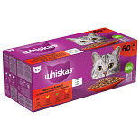 Whiskas Kattenvoer Adult Classic in Gelei 60 x 85 gr
