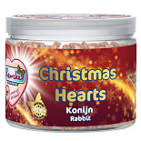 Renske Gezonde Beloning Mini Hartjes Konijn Kerst 100 gr