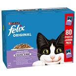 Felix Original Mix Selectie in Gelei 80 x 85 gr