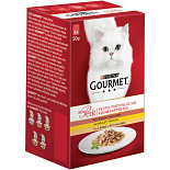 Gourmet kattenvoer Mon Petit gevogelte 6 x 50 gr