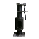 Krabpaal Butora Zwart/Grijs 131 cm