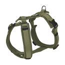 Petlando Y-Hondentuig Mesh Comfort Olijfgroen