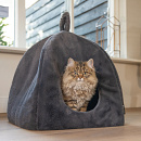 Beeztees Kattenhuis Moza Antraciet