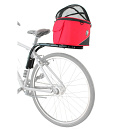 DoggyRide Draagtas Cocoon Rood/Zwart XXL