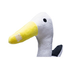 Beeztees Puppy Heartbeat Ooievaar<br> 40 x 24 x 10 cm