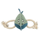 TRIXIE Hondenspeelgoed Vis met Touw 28 cm