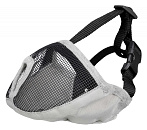 TRIXIE Muilkorf voor rassen met platte neus grijs