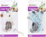 Flamingo kattenspeelgoed Rizzo Muis Plat Assorti