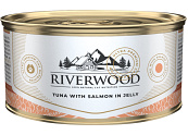 Riverwood kattenvoer Tuna with Salmon in Jelly 85 gr