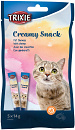 TRIXIE kattensnack creamy met garnalen <br>5 x 14 gr