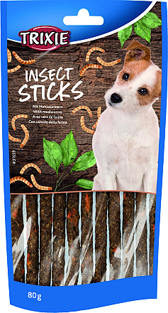 TRIXIE Insect Sticks met Meelwormen 80 gr