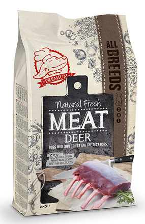 Natural Fresh MEAT hondenvoer Adult deer 2 kg