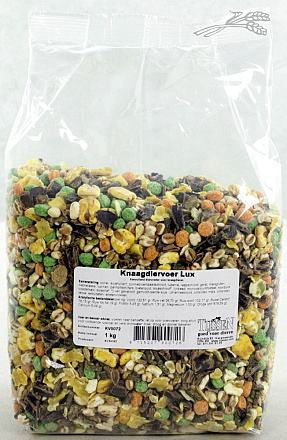 Knaagdiervoer Lux <br>1 kg