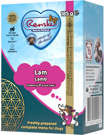 Renske Vers hondenvoer Lam Graanvrij 185 gr