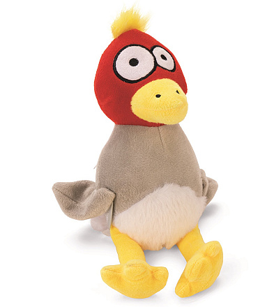 Beeztees hondenspeelgoed Vogel Dodo Grijs 27 cm