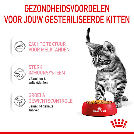 Royal Canin Kattenvoer Kitten Sterilised Jelly <br>12 x 85 gr
