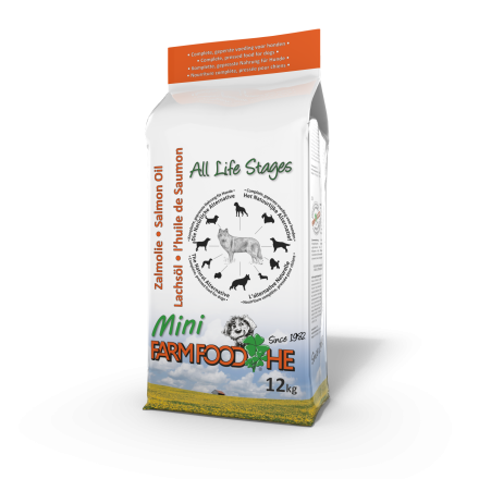 Farm Food hondenvoer HE Zalmolie Mini 12 kg