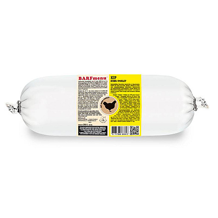 BARFmenu<br> Kleine Hond & Kat<br> Kip 250 gr