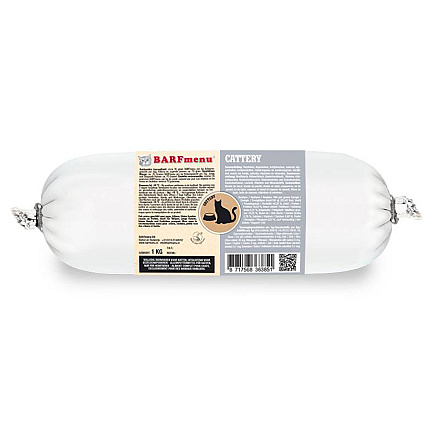 BARFmenu Kattenvoer Cattery 1 kg