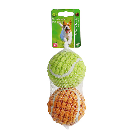 Hondenspeelgoed Tennisbal Soft Squeak Assorti