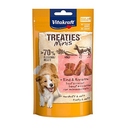 Vitakraft Treatis Mini's Rund & Wortel 48 gr