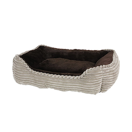 Hondenmand Corduroy Taupe/Bruin 50 x 40 cm