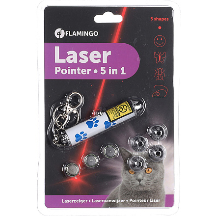 Flamingo Kattenspeelgoed Laser Pointer Wijnanda