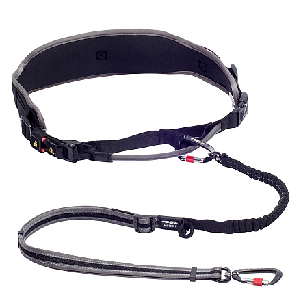 Rogz Sport Riem & Lijn AirTech Grijs