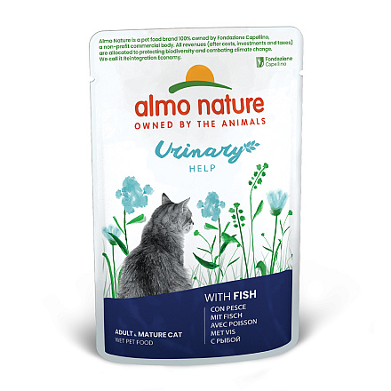Almo Nature Kattenvoer Urinary Help Vis 70 gr