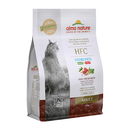 Almo Nature HFC Adult Sterilized Rundvlees 300 gr