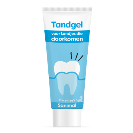 Sanimal Tandgel voor Tandjes die doorkomen 50 gr