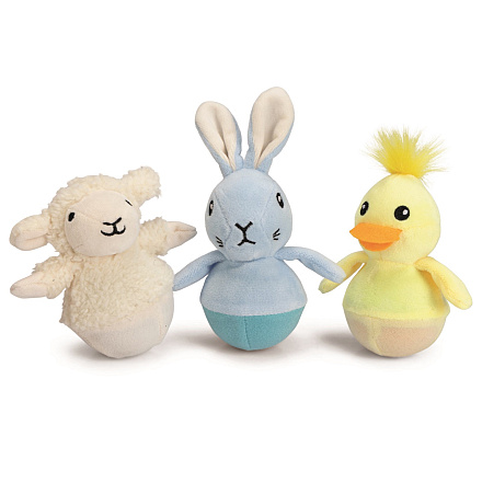 Beeztees kattenspeelgoed Paaswobblers Assorti