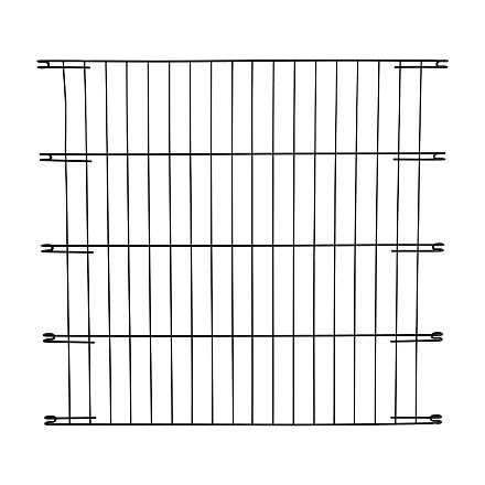 Draadkooiverkleiner Premium Zwart