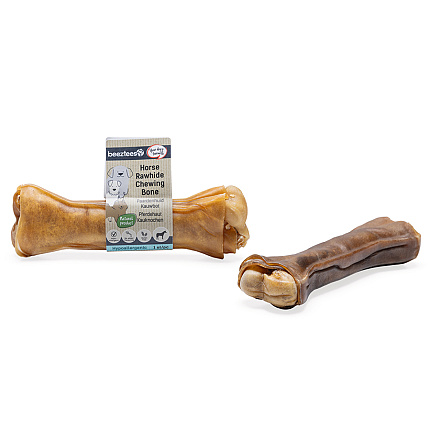 Beeztees Kauwbot Paardenhuid 17 cm