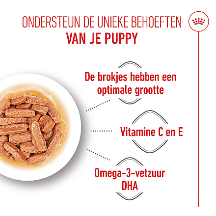 Royal Canin Hondenvoer Medium Puppy 10 x 140 gr