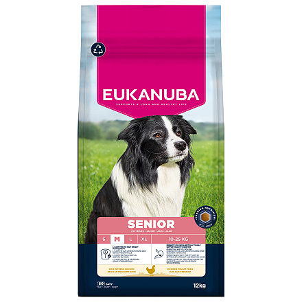Eukanuba Hondenvoer Life Care Senior M Chicken 12 kg