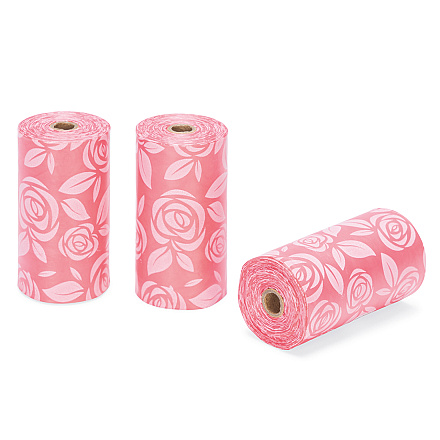 Beeztees Poepzakjes Afbreekbaar Rozengeur 6 x 15 st