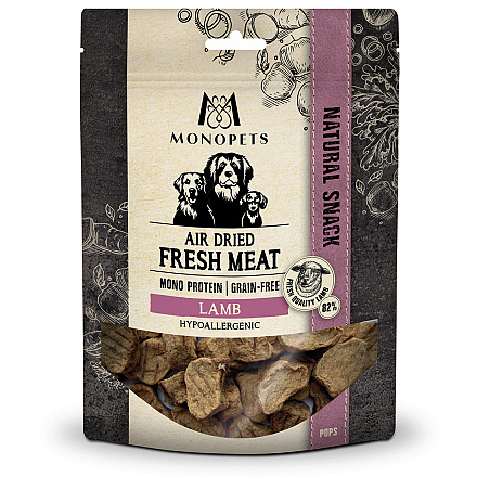 Monopets Air Dried Pops Lamb 100 gr