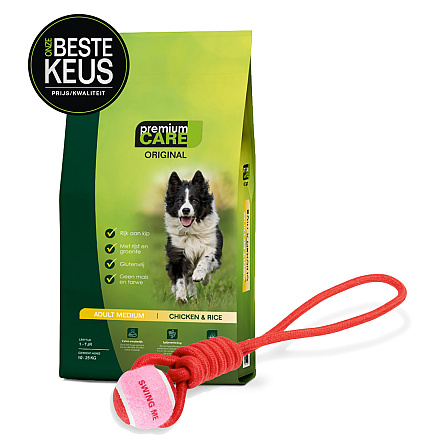 Premium Care Original Adult Medium<br> Chicken & Rice 12 kg