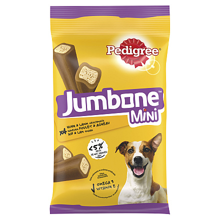 Pedigree Jumbone Mini Kip & Lam 160 gr