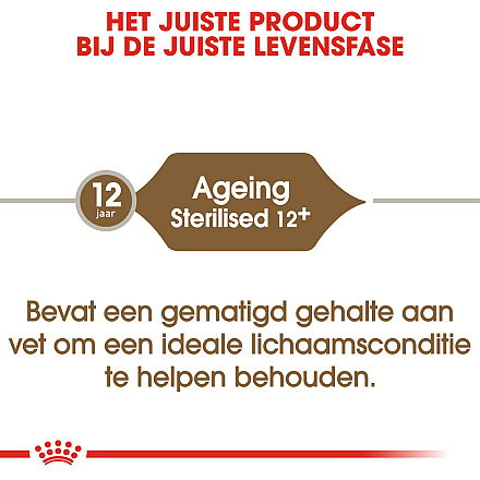 Royal Canin Kattenvoer Ageing Sterilised 12+ 400 gr